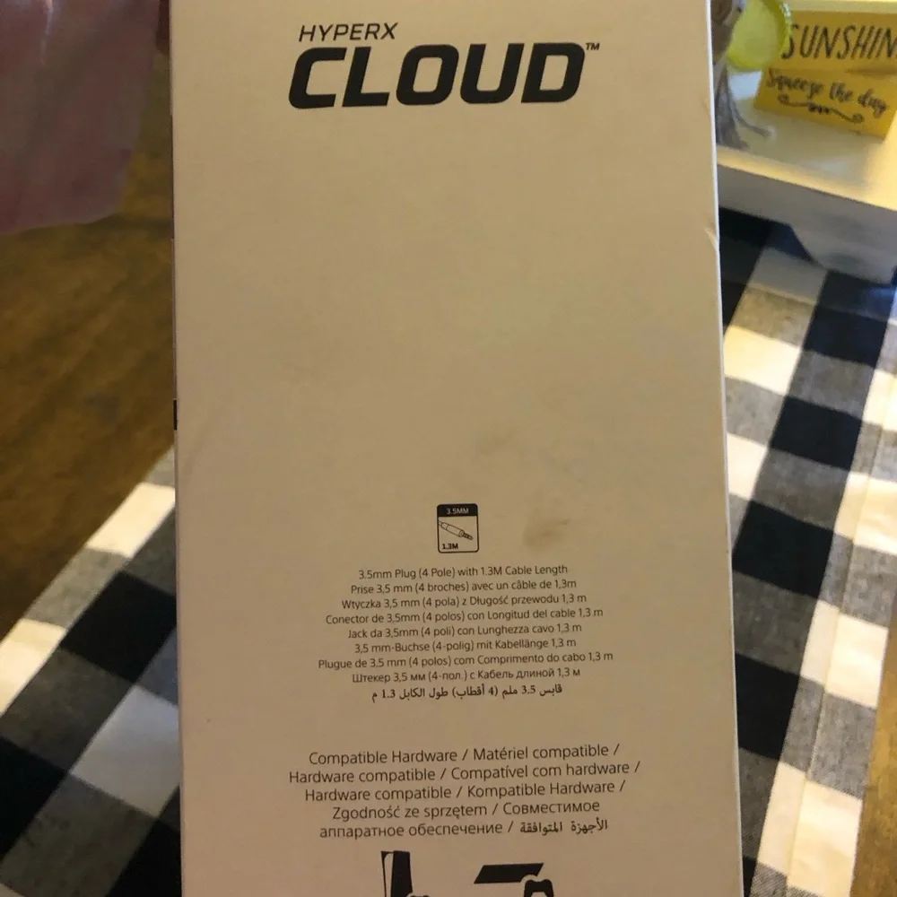 Hyperx Cloud headset
